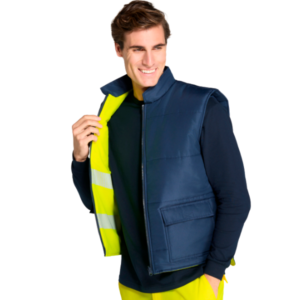 chaleco acolchado reversible ropa laboral en imprenta digital guzman a el mejor precio
