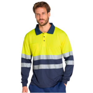 polo manga larga AV en imprenta digital guzman a el mejor precio envios por toda españa