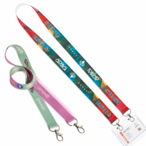 LANYARDS DOBLE PERSONALIZADO