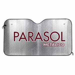 PARASOL METÁLICO CON VENTOSAS