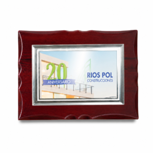 PLACA CRISTAL CON LÁMINA