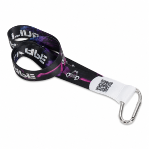 LANYARD MOSQUETÓN PLATEADO