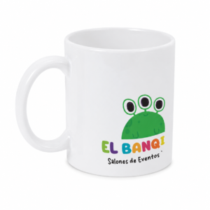 TAZA CERÁMICA BLANCA